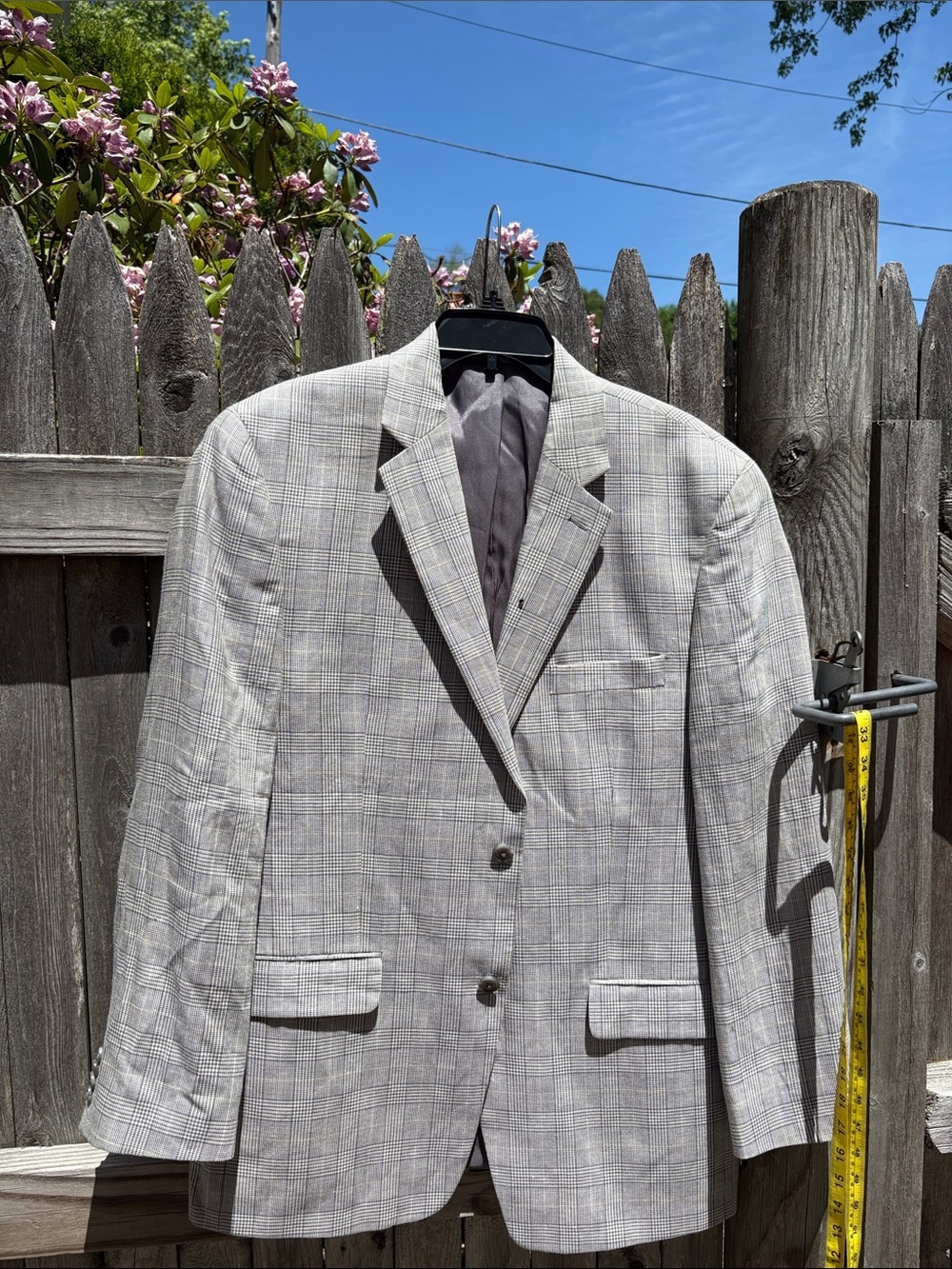 Michael Kors 42R linen & silk blazer!!